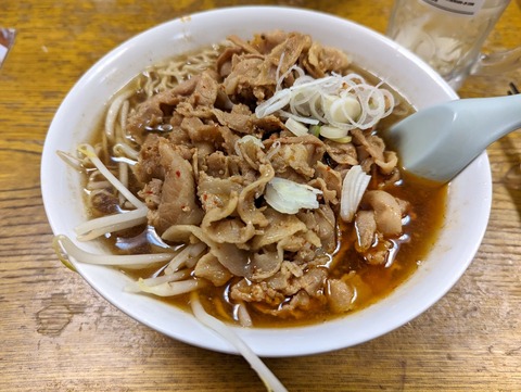 志野 肉七そば