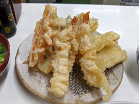 ふじしま 天ぷら9品