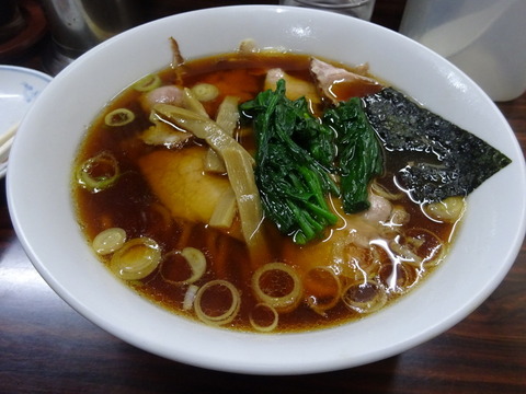 天王 生姜醤油ラーメン