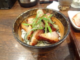 金字塔　あぶりベーコンごはん