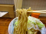 野菜ラーメン　ひまわり　麺