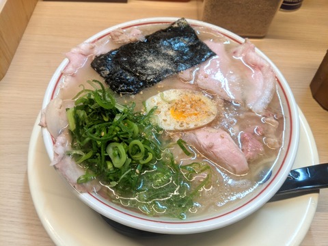空ノ色 特製淡口豚骨ラーメン