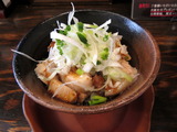 めん処渚　ミニ炙りチャーシュー丼