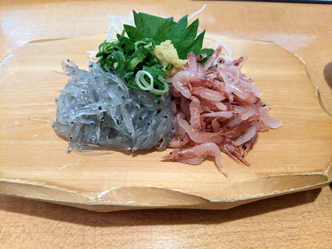 魚がし鮨 しらす桜海老