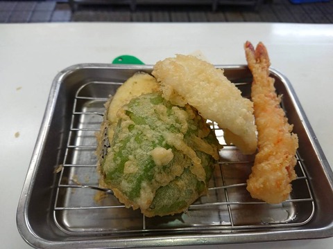 ひらお ピーマン・イカ・えび