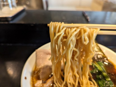 肉と生姜 麺