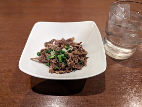 かにや 牛すじポン酢