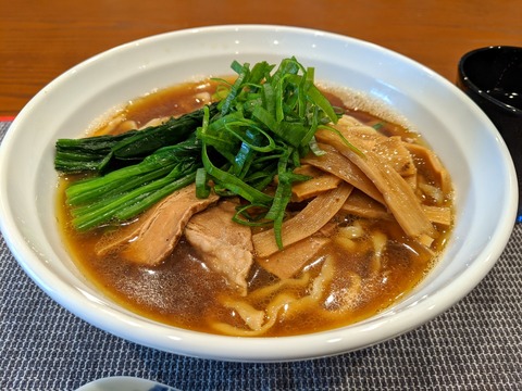 湯の台食堂　中華そば