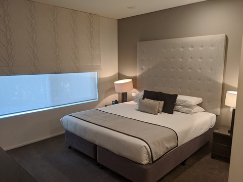 Grand Mercure Apartments マスターベッドルーム
