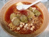 覆麺 トマトスープ (1)