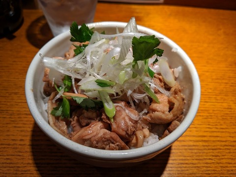 鶏そばきらり　きじ焼き丼