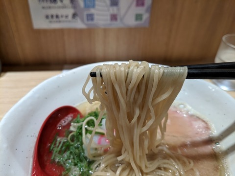 中華そば葵 麺