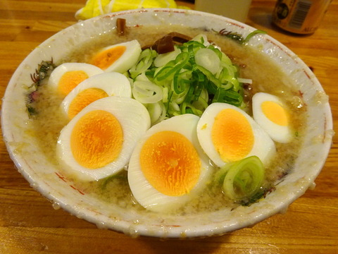 下頭橋 ラーメンスライス玉子