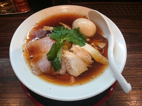 だし廊　熟玉飛魚だし醤油そば