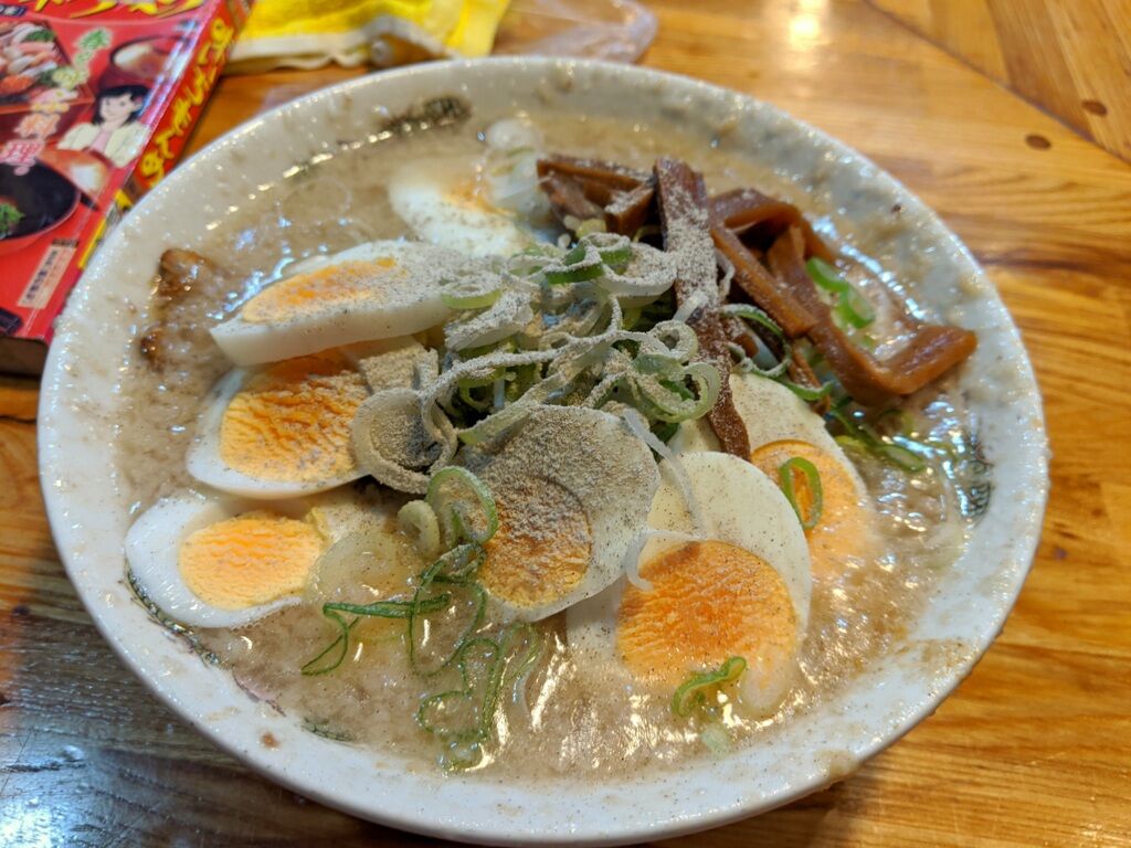 下頭橋ラーメン ときわ台 Just Visit