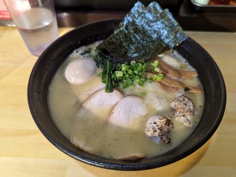 鶏と雲 白湯全部盛り