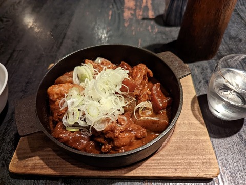 川上庵 牛スジ