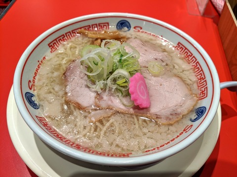ソラノイロ食堂 ラーメン塩味