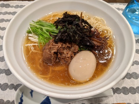 西川 牛骨麺