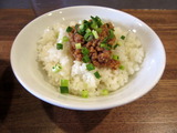 煮干丸 鶏そぼろご飯