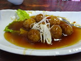 酔来軒 トマトの肉団子
