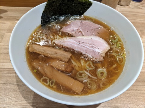 中華そば　つるや　中華そば