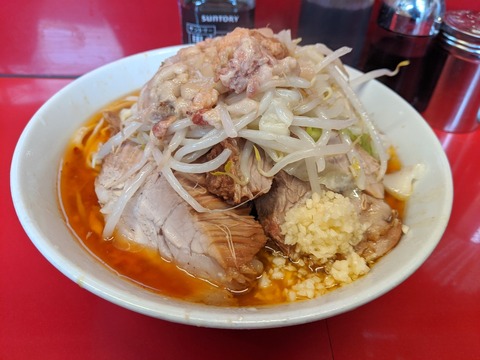 ラーメン二郎西台駅前店 ラーメン少なめSK