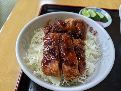 牛乳屋食堂 ミニソースかつ丼