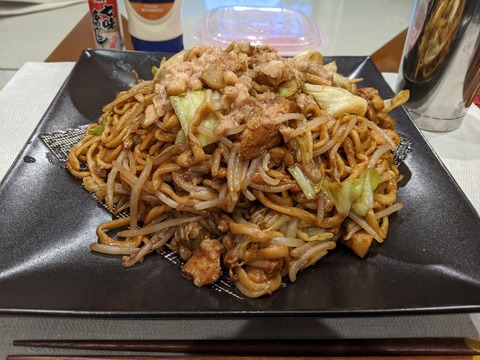 俺の生きる道 焼そば (3)