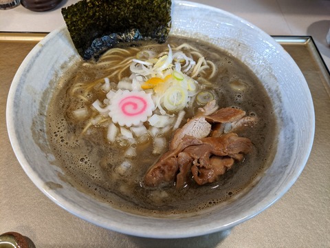 麺屋なると 濃厚煮干しそば