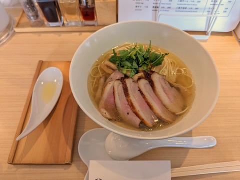 まるこう 鴨そば