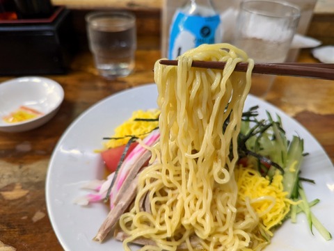 ラーメン太陽　麺