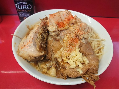 ラーメン二郎　少なめ