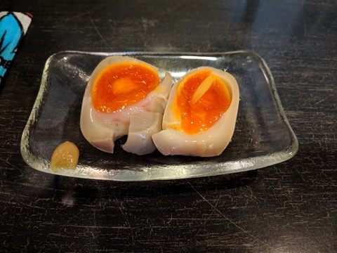 HACHIKIN　半熟漬け卵