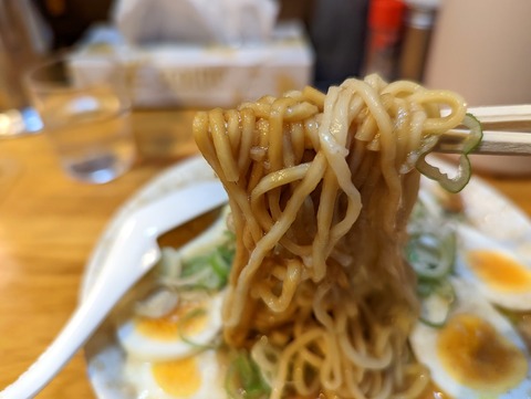 下頭橋ラーメン　麺