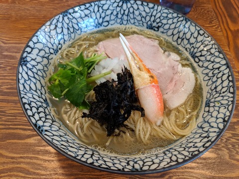イチバノナカ　カニSOBA