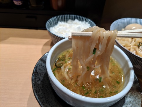 塩つけ麺灯花 麺