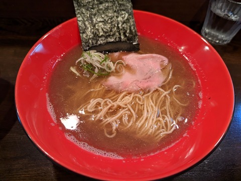 喜楽明人　煮干そば淡麗