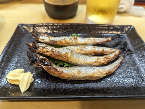 かにや　ししゃも