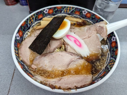 玉川大盛軒 正油拉麺