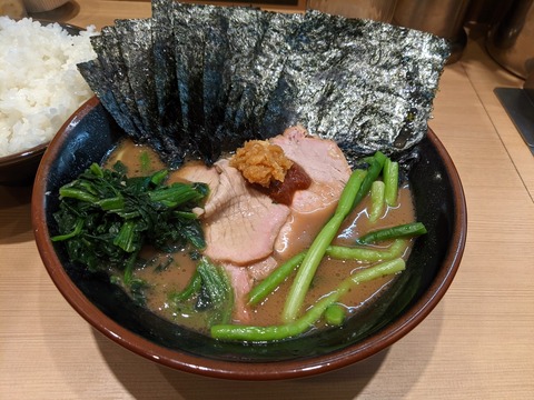 皇綱家 高級のりラーメン