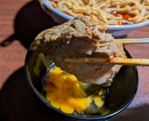 D麺 すき焼き風