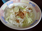 中華ソバ　鳴門 背油丼