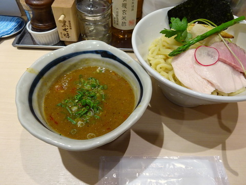銀座 篝 濃厚辛つけSoba