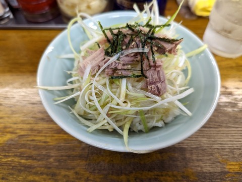 青木亭 ネギ丼