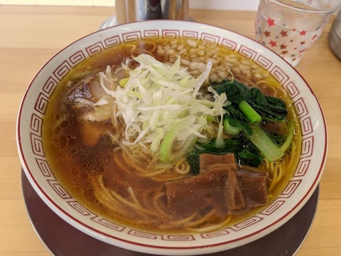 麺屋うめ助 あっさり醤油