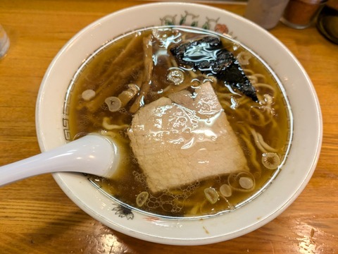 春木屋 中華そば