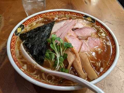 渡なべ 白河中華そば