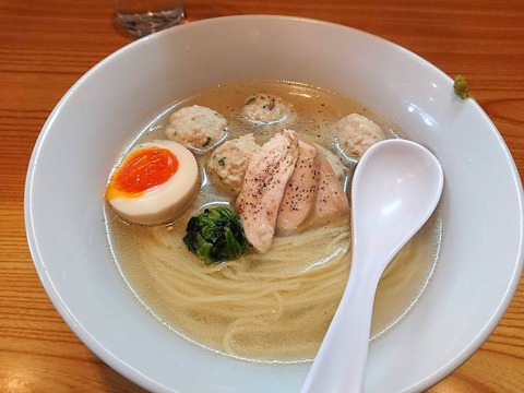 支那そば一本気　鶏つみれそば