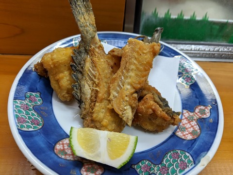大和田鮨 カサゴ唐揚げ
